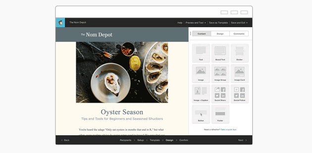 Inrichten responsive nieuwsbrieven MailChimp