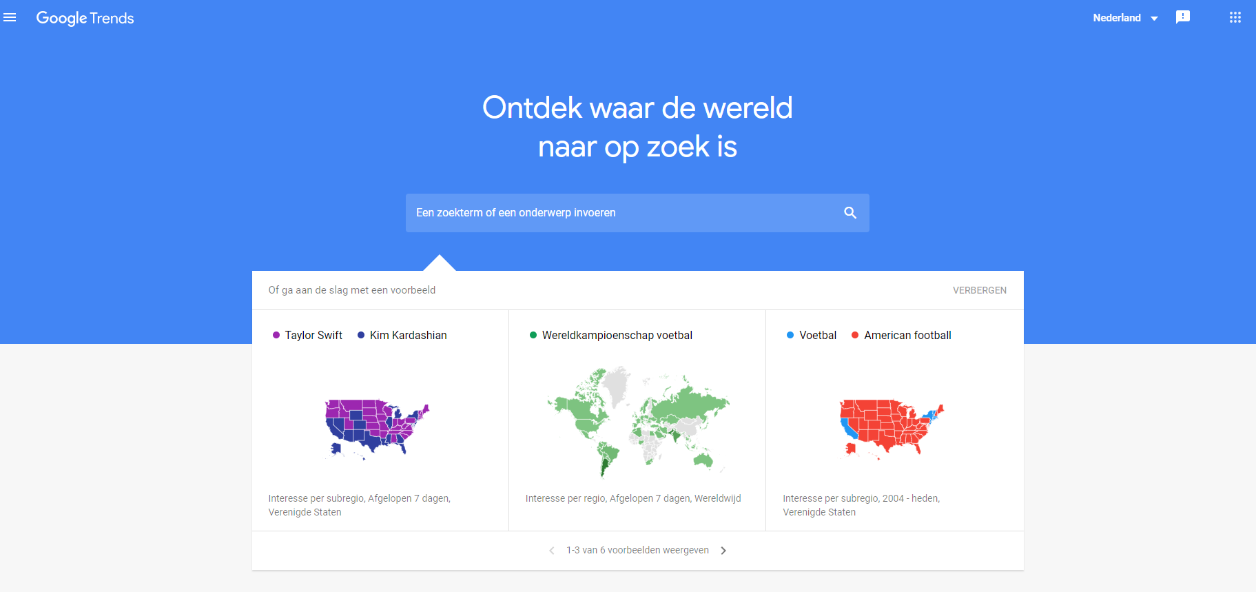 Gebruik Google Trends voor het vinden van je onderwerpen